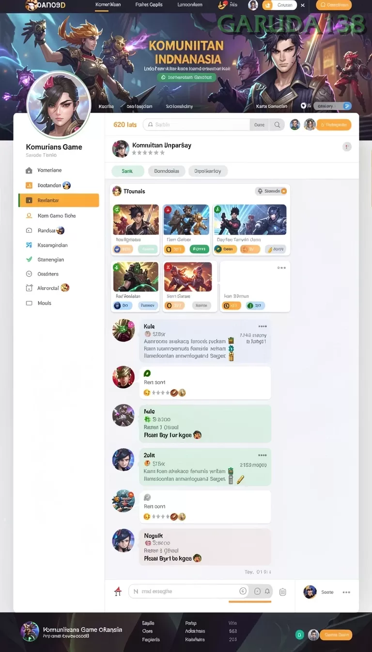 Cuplikan layar PGSPLAY — halaman utama