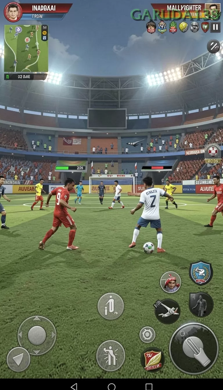Cuplikan layar MENANGBET — menu navigasi